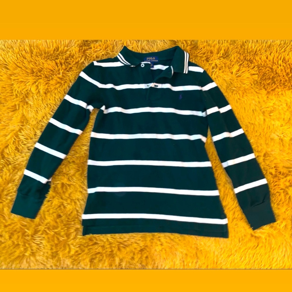Ralph Lauren Long Sleeved Half Button up Shirt